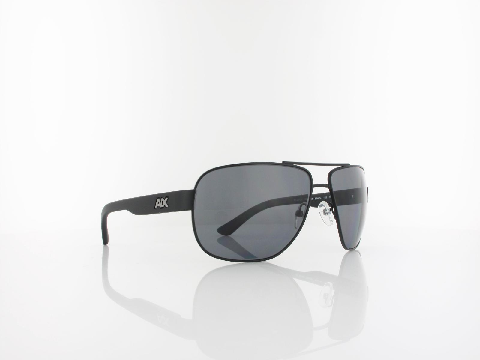 Armani Exchange AX2012S 606381 62 matte black grey polar