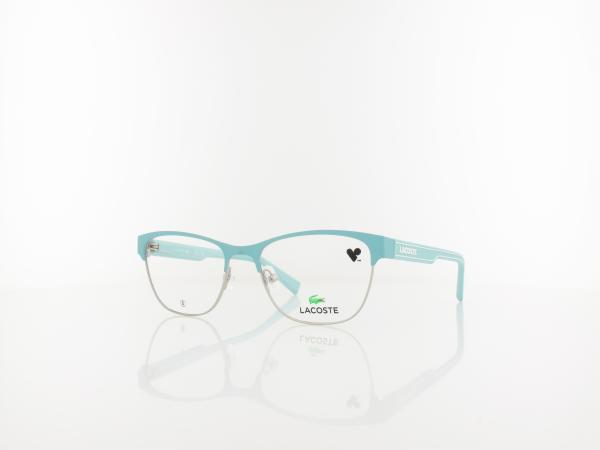 Lacoste | L3112 small 444 49 | matte aqua