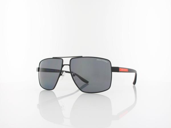 Armani Exchange AX2037S 600081 60 matte black / polar grey