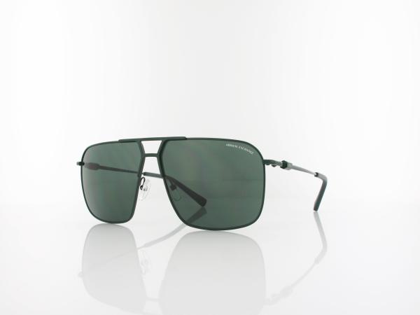 Armani Exchange AX2050S 603571 60 matte green / dark green