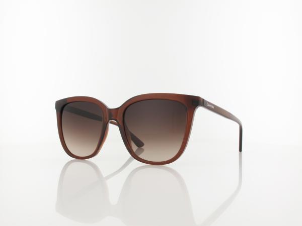 Calvin Klein CK23506S 200 53 brown / brown gradient