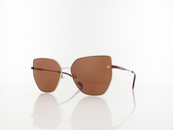 Calvin Klein CKJ23202S 724 60 gold burgundy / brown