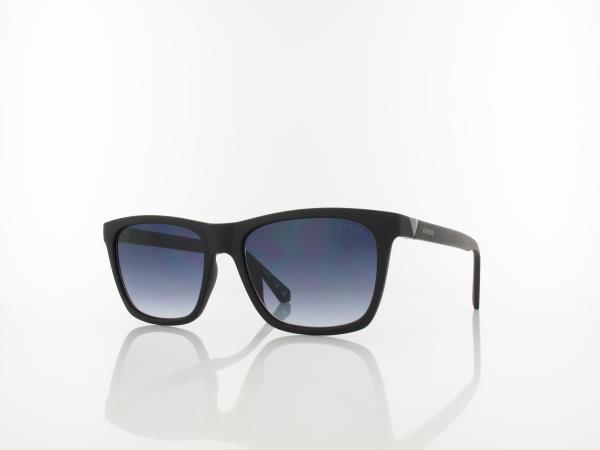 Guess GU00044 02W 57 matte black / gradient blue