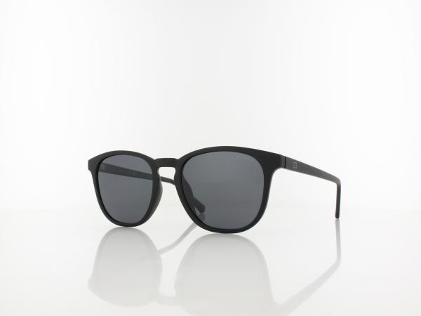 Guess GU00061 02D 53 matte black / smoke polarized