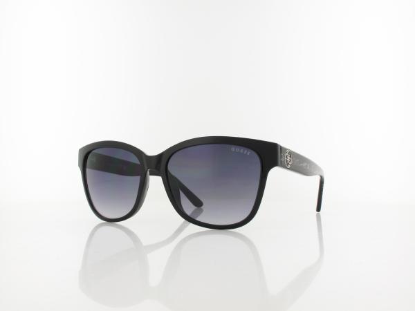 Guess GU7823/S 01B 56 shiny black / grey gradient