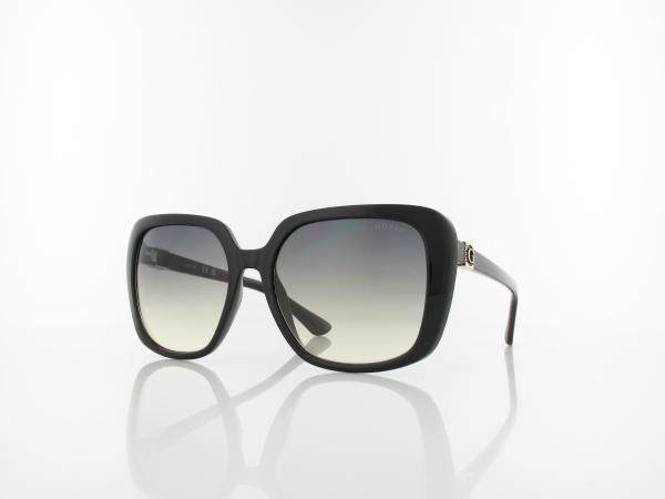 Guess GU7863 01B 58 shiny black / gradient smoke