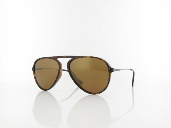 HIS polarized HPS98115-2 58 havana / brown with gold flash polarized