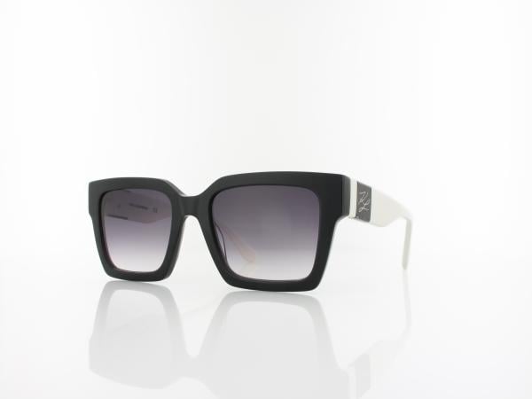 Karl Lagerfeld KL6057S 004 52 black white / gradient grey