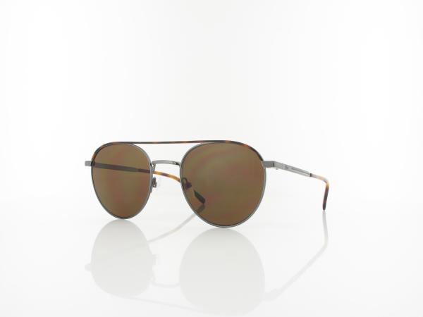 Lacoste L228S 024 52 grey / solid brown