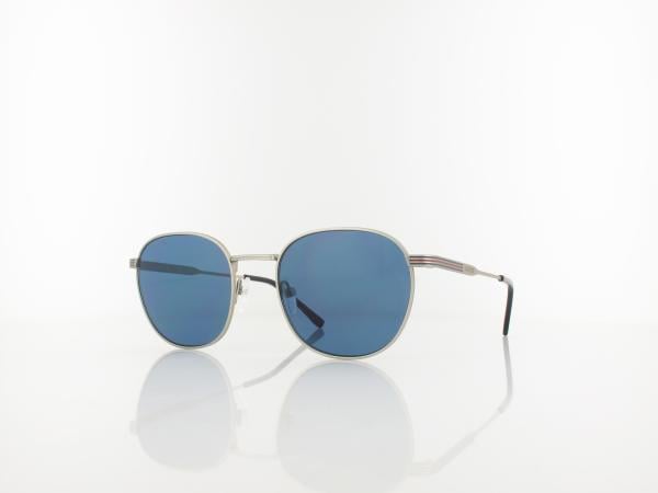 Lacoste L251S 012 52 semimatte palladium / blue