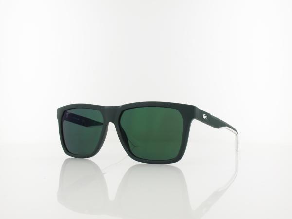 Lacoste L972S 301 57 matte green / green mirror