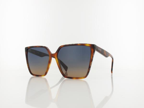 Liu Jo LJ798S 245 58 tortoise marble brown / blue brown gradient