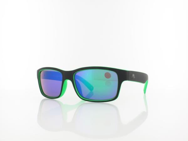 Brilando MS27 E 55 black green / blue mirror