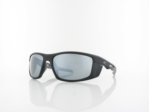 O'Neill ONS 9002 2.0 104P 62 matte black grey / smoke with silver flash polarized