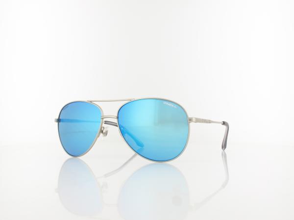 O'Neill POHNPEI 2.0 002P 59 matte silver / blue mirror