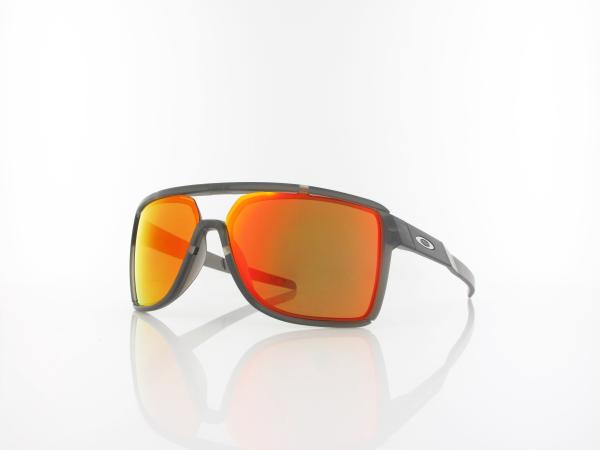 Oakley CASTEL OO9147 05 63 matte grey smoke / prizm ruby