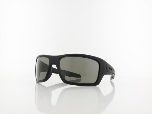 Oakley Turbine OO9263 62 63 matte black / prizm grey polarized