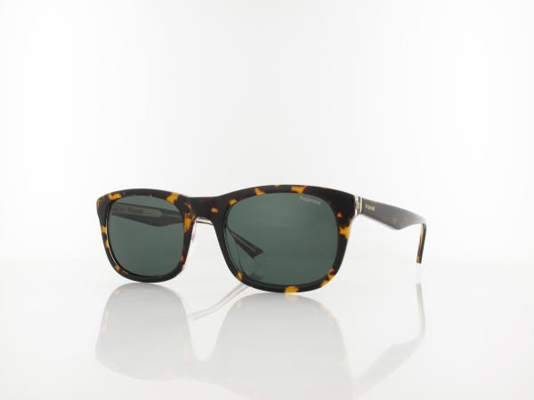 Polaroid PLD 2104/S/X KRZ/UC 55 havana crystal / green polarized