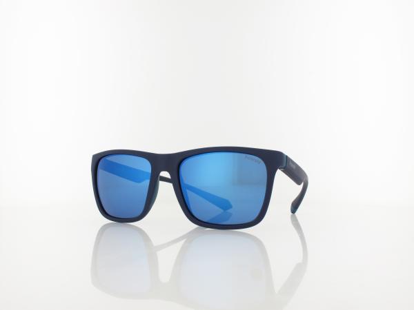 Polaroid PLD 2141/S VGL/5X 56 matt blue azure / blue mirror polarized