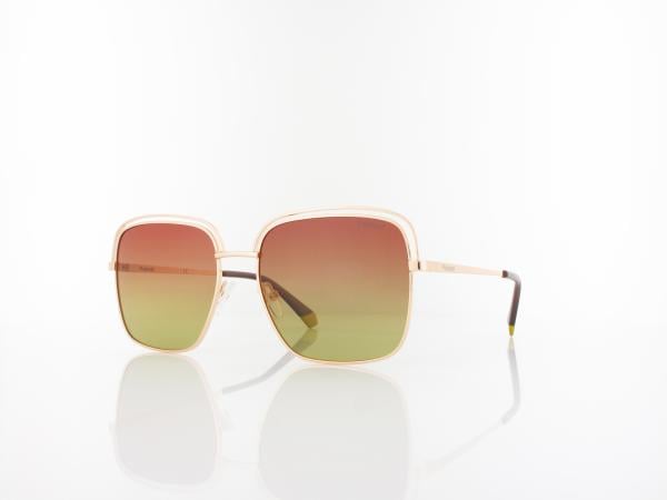 Polaroid PLD 4104/S DDB/LA 56 gold copper / brown shaded polarized