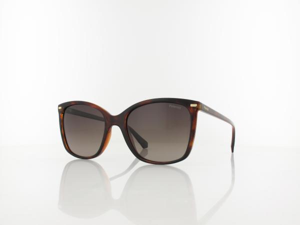 Polaroid PLD 4108/S 086/LA 55 havana / brown gradient polarized