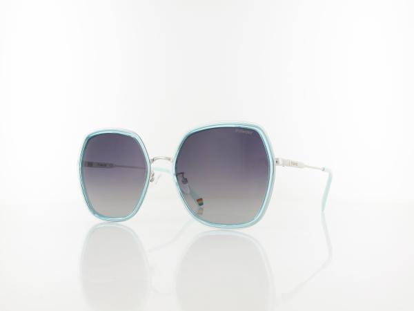 Polaroid PLD 6153/G/S MVU/WJ 58 azure / grey gradient polarized