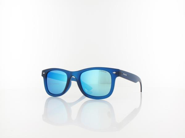 Polaroid PLD 8009/N UJO/JY 45 blue transparent / grey blue mirror polarized