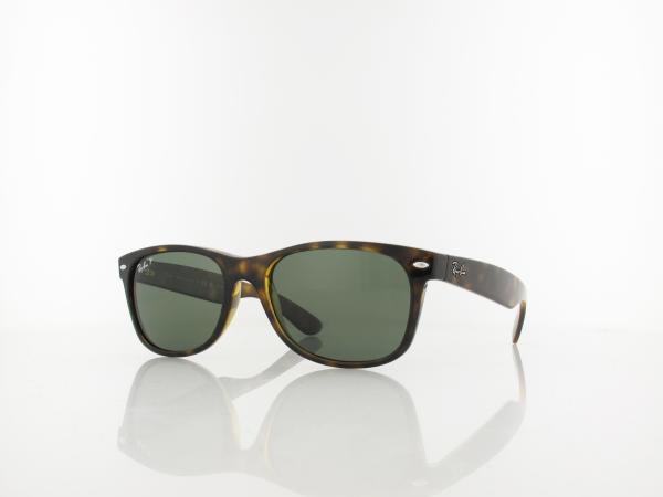 Ray Ban New Wayfarer RB2132 902/58 55 tortoise / crystal green polarized