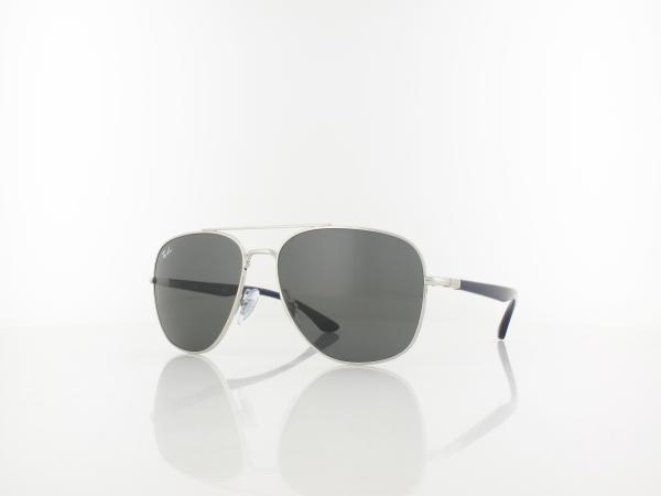 Ray Ban RB3683 003/B1 56 silver / dark grey