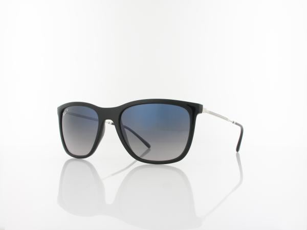 Ray Ban RB4344 601/78 56 black / blue grey gradient polar