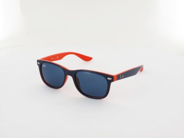 Ray Ban New Wayfarer KIDS RJ9052S 178/80 47 top blue on orange / blue