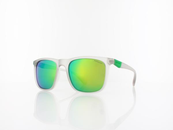 Superdry 5016 165P 54 crystal grey / grey green mirror polarized