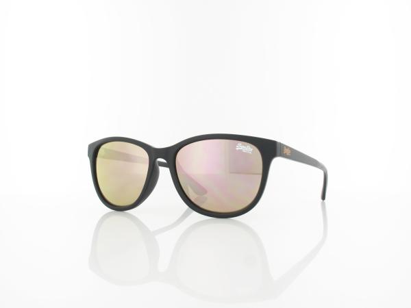 Superdry Lizzie 191 55 matte black / pink mirror