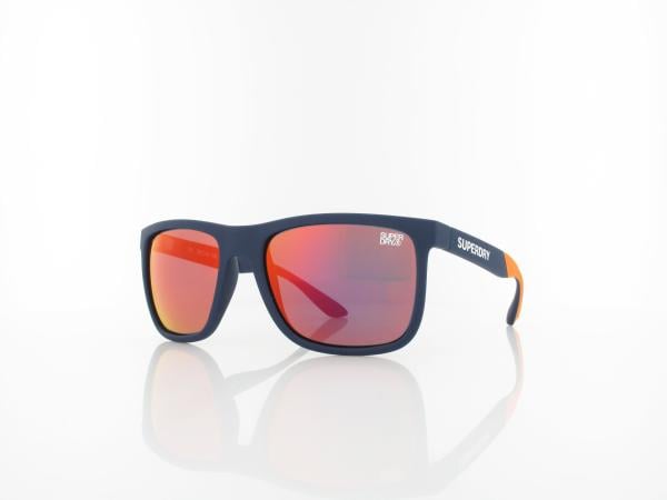 Superdry Runnerx 105P 56 dark blue / red mirror polarized