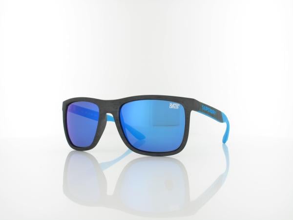 Superdry Runnerx 165P 56 grey blue / blue mirror polarized