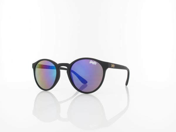 Superdry Saratoga 104 47 matt black / rainbow mirror