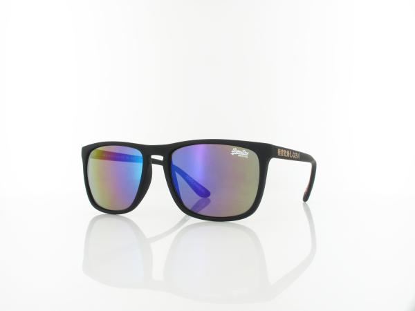 Superdry Shockwave 127 55 matte black rubber / grey - violet mirror