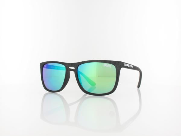 Superdry Shockwave 182 55 matte grey marl / green revo