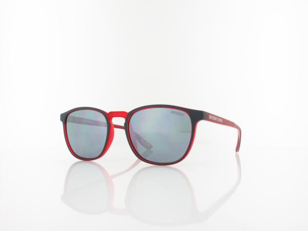 Superdry Vintage neon 160 53 navy red / smoke with silver flash mirror