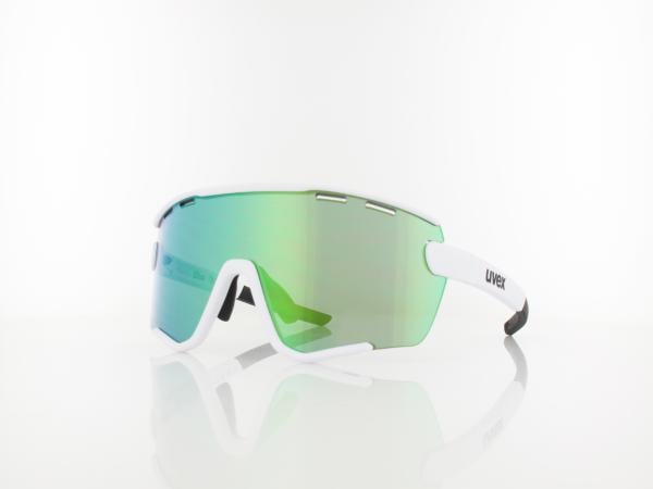 UVEX sportstyle 236 Set S533004 8816 137 white mat / supravision mirror green - clear