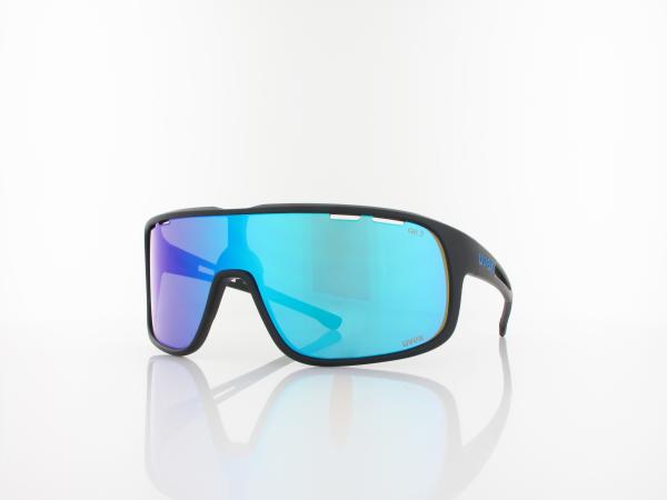 UVEX RXs 4300 1200 9037 135 black matt / grey - blue mirror