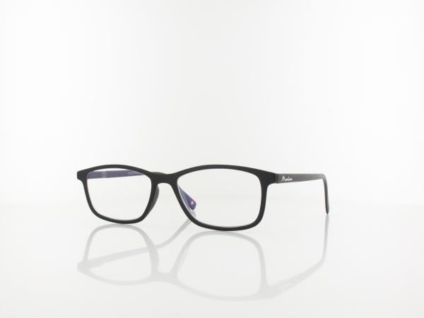 Brilando BLF51 BLUE-UV Fertiglesebrille matt black +1,00