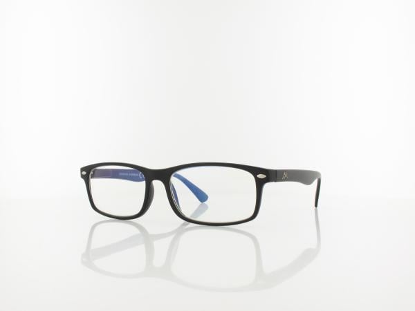 Brilando HBLF83 BLUE-UV Fertiglesebrille black +0,00