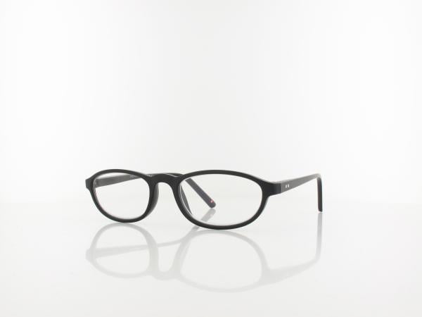 Brilando HMR57 Fertiglesebrille matt black +1,00