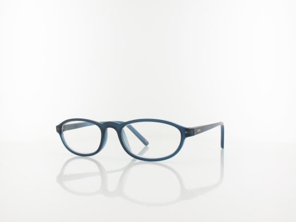 Brilando HMR57B Fertiglesebrille matt blue +1,00