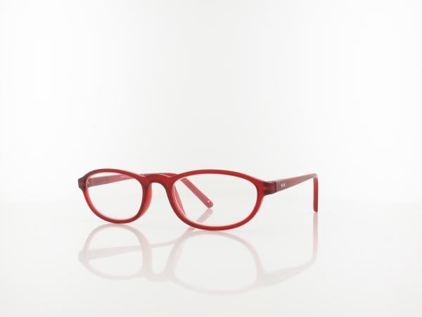 Brilando HMR57C Fertiglesebrille matt burgundy +1,00