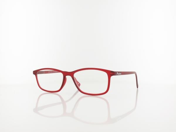 Brilando MR51B Fertiglesebrille matt red +1,00