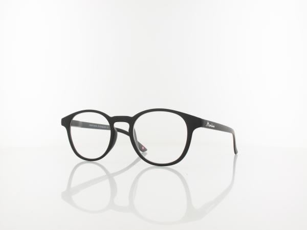 Brilando MR52 Fertiglesebrille matt black +1,00