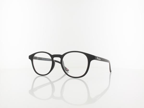 Brilando MR52 Fertiglesebrille matt black +1,50