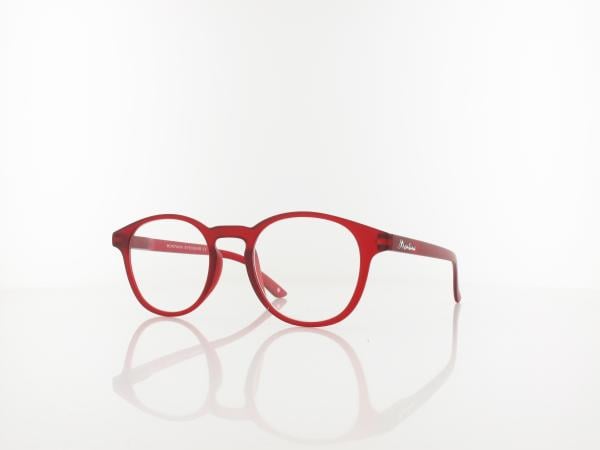 Brilando MR52B Fertiglesebrille matt red +1,50